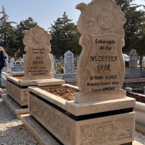 Konya Özel Yapım Mezar Modeli 8