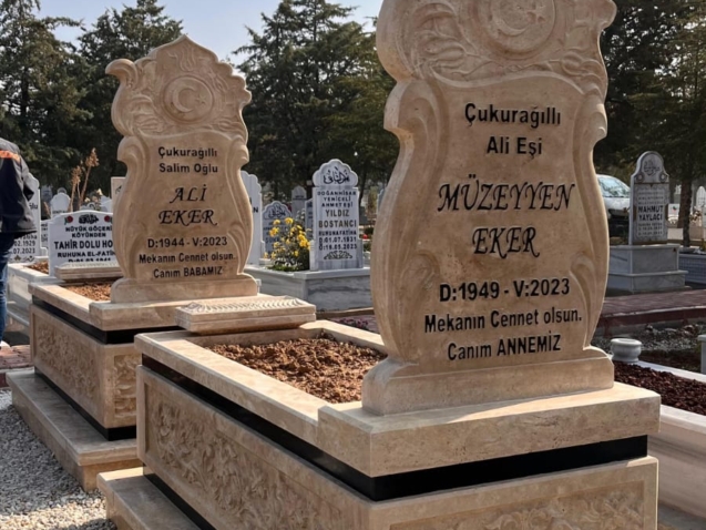 Konya Özel Yapım Mezar Modeli 8
