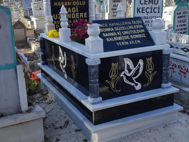 Konya Özel Yapım Mezar Modeli 7